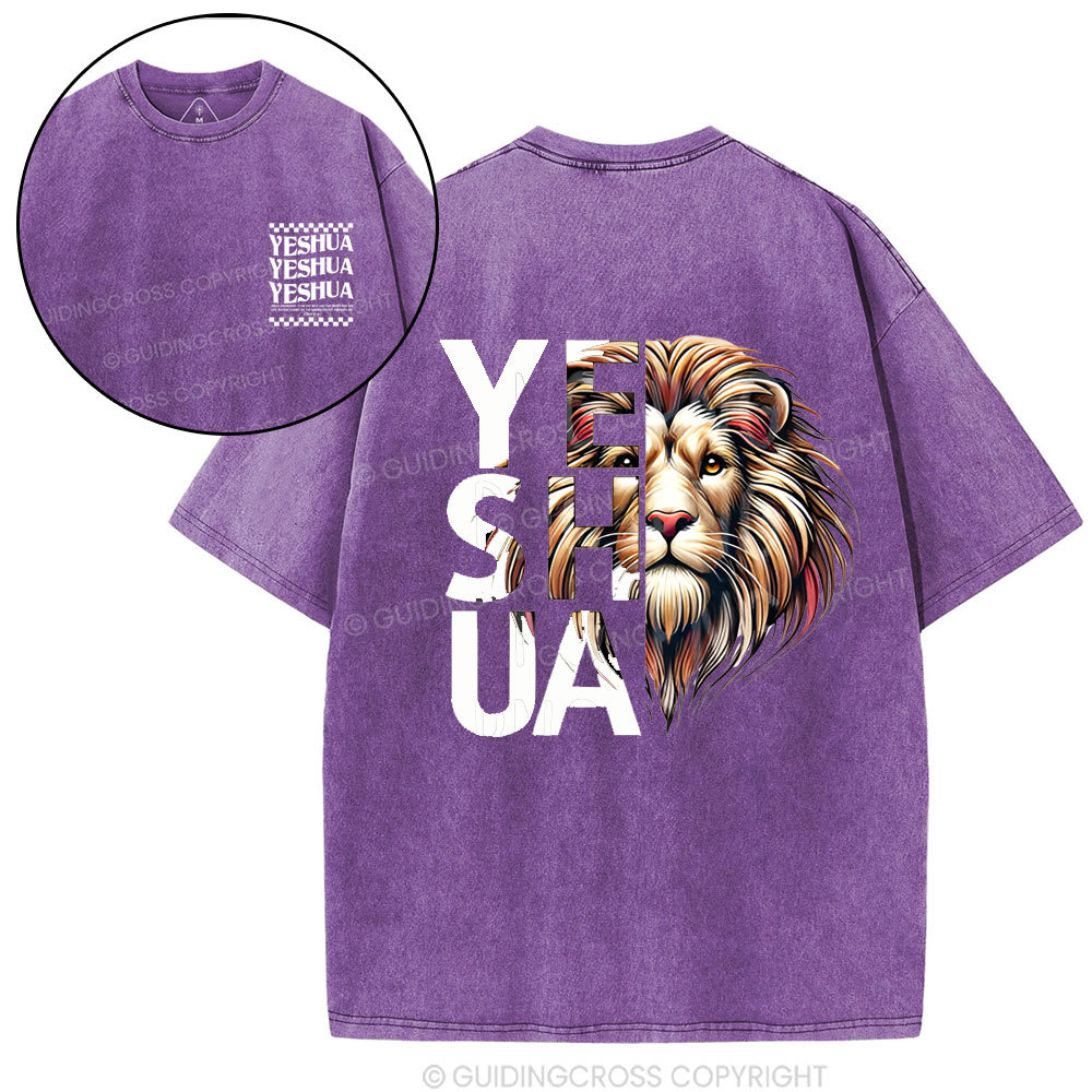 Yeshua The Way Christian Washed T-Shirt