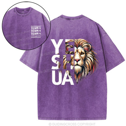 Yeshua The Way Christian Washed T-Shirt