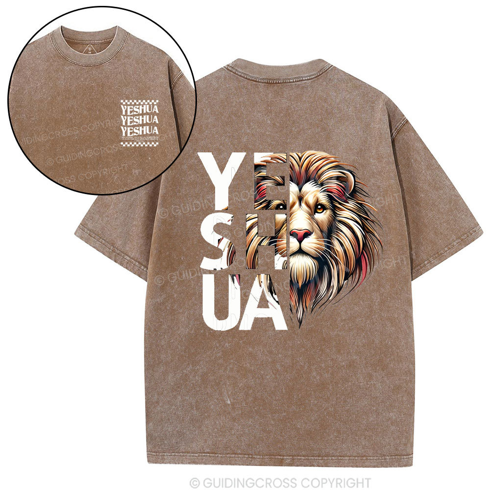 Yeshua The Way Christian Washed T-Shirt