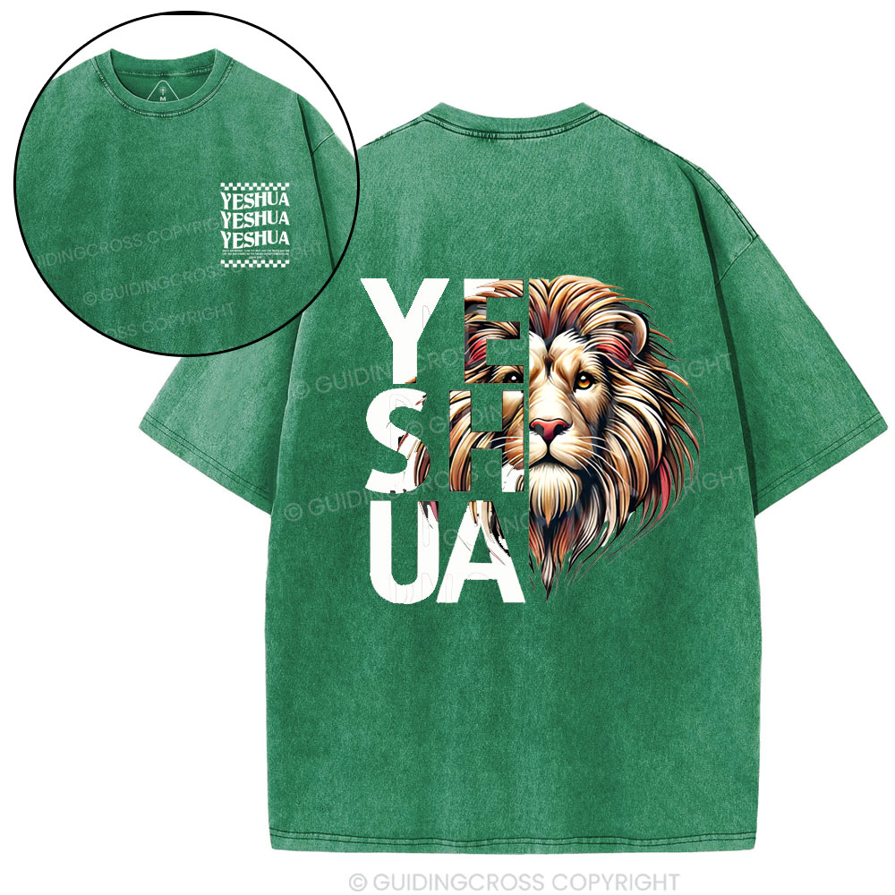 Yeshua The Way Christian Washed T-Shirt