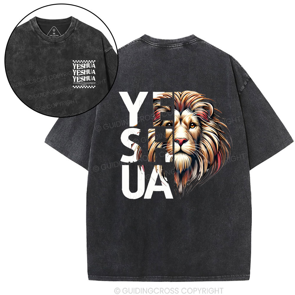 Yeshua The Way Christian Washed T-Shirt