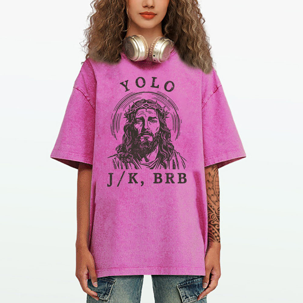 Yolo Christian Washed T-Shirt
