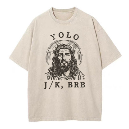 Yolo Christian Washed T-Shirt