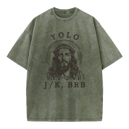 Yolo Christian Washed T-Shirt