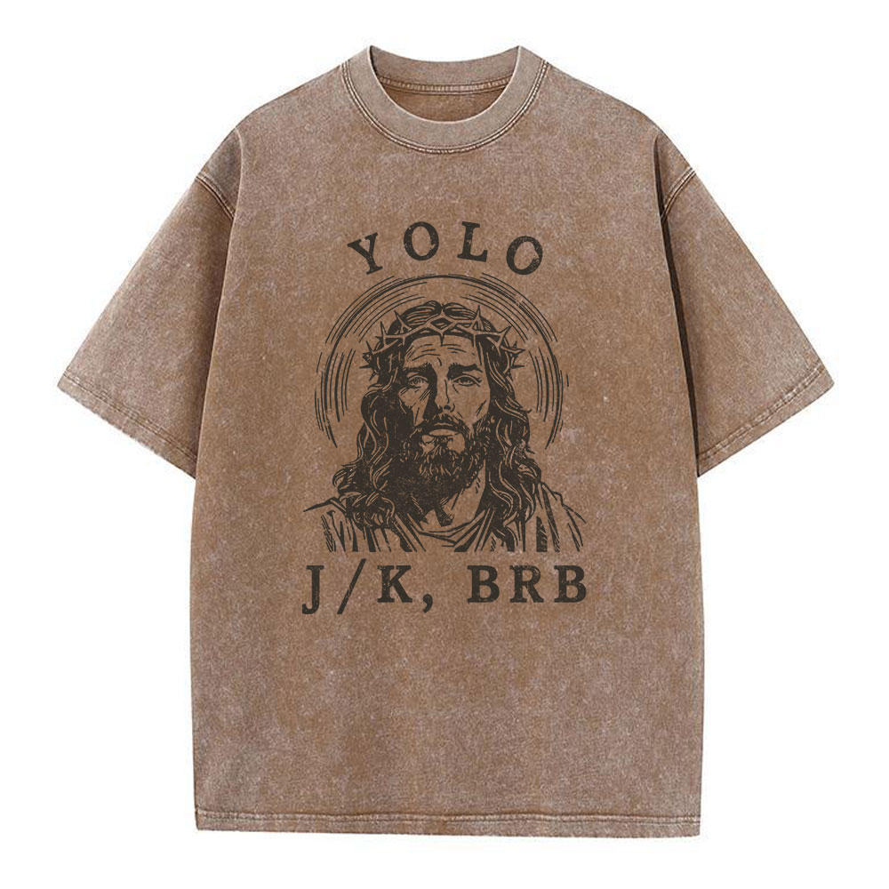 Yolo Christian Washed T-Shirt