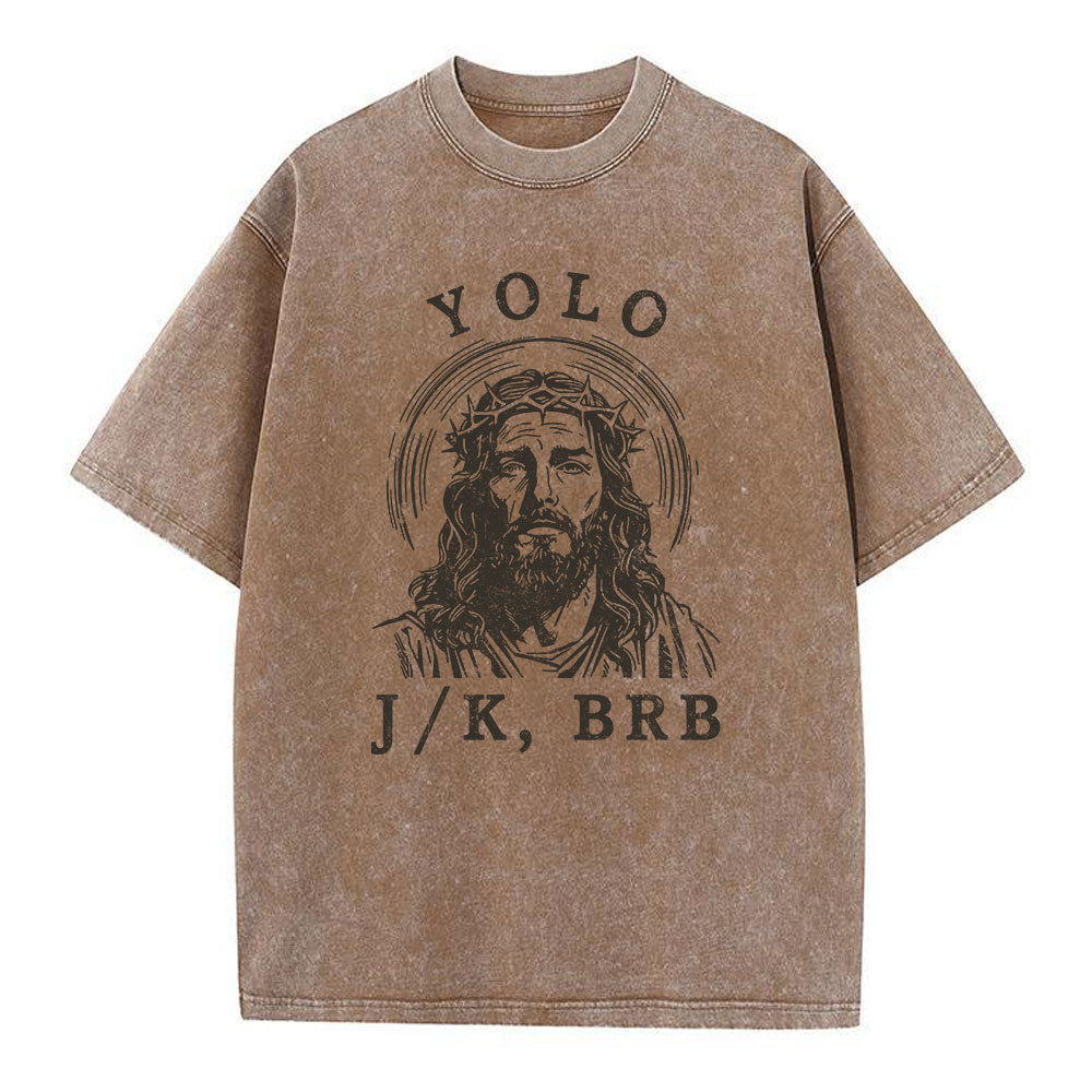 Yolo Christian Washed T-Shirt