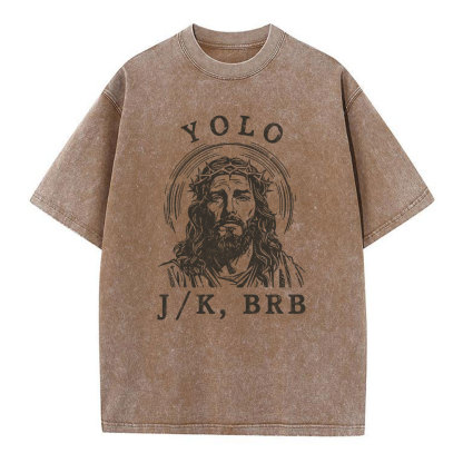 Yolo Christian Washed T-Shirt