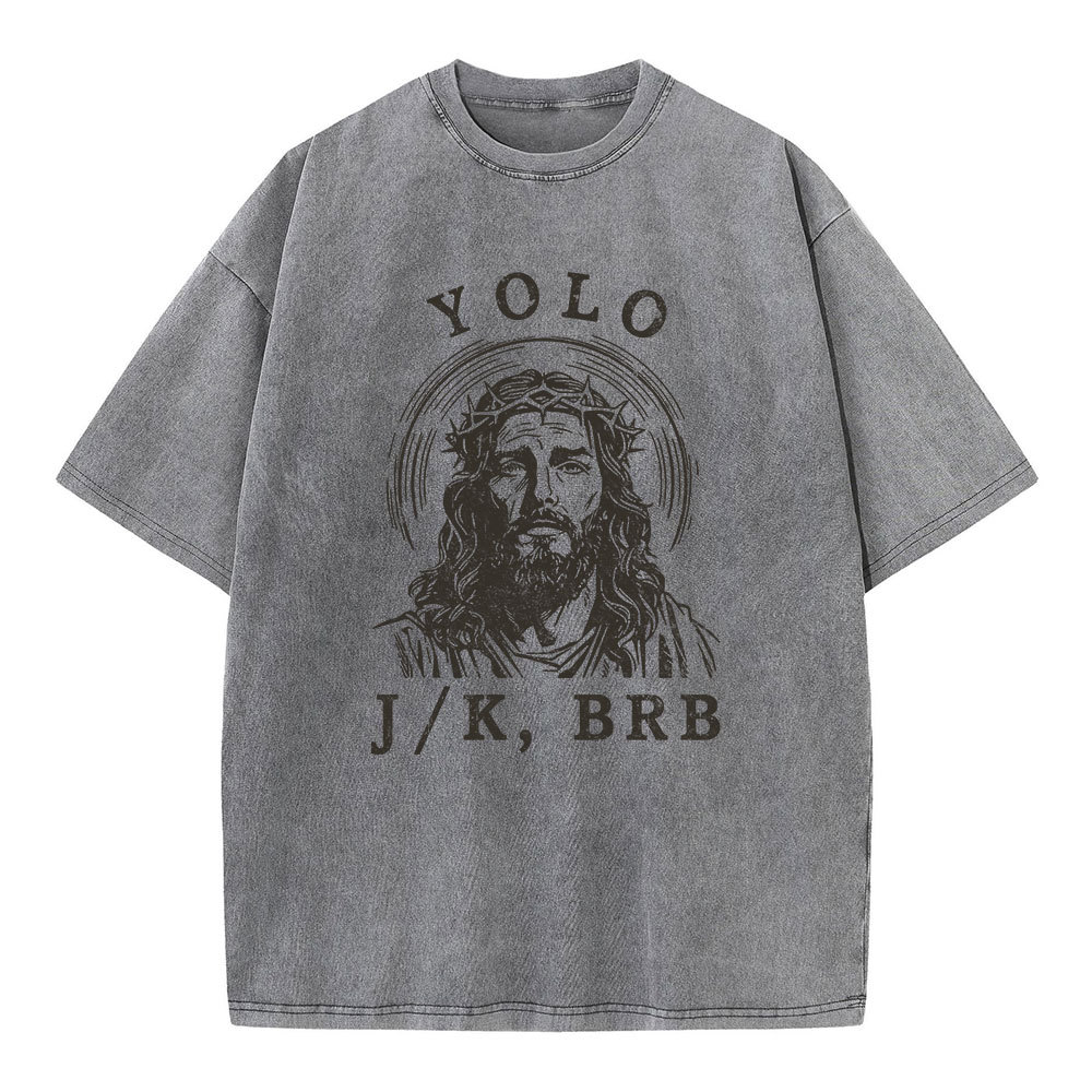 Yolo Christian Washed T-Shirt