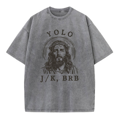 Yolo Christian Washed T-Shirt