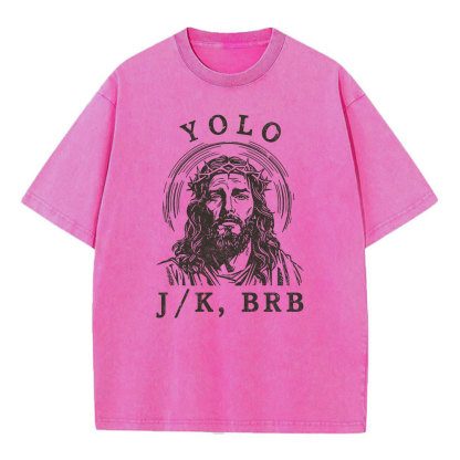 Yolo Christian Washed T-Shirt