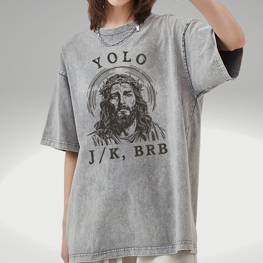 Yolo Christian Washed T-Shirt