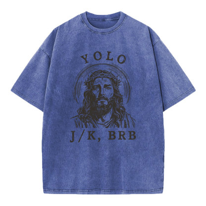 Yolo Christian Washed T-Shirt