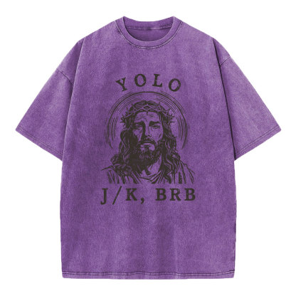 Yolo Christian Washed T-Shirt