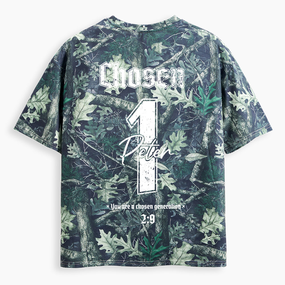 You Are A Chosen Generation Camo T-Shirt