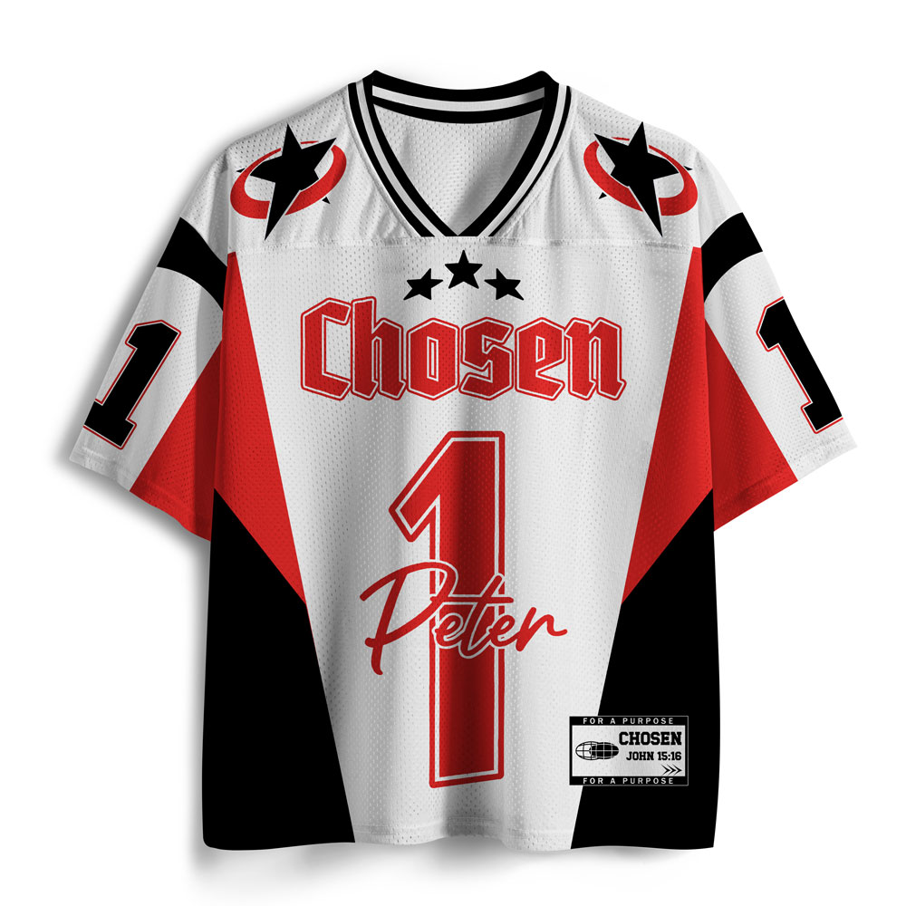 You Are A Chosen People Christian Mesh Jersey