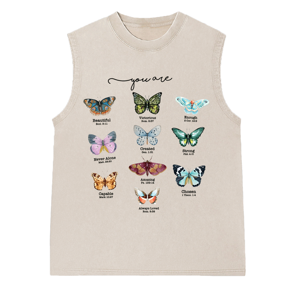 Kind Words Are Like Honey Christian Washed Sleeveless Tee Sale-GuidingCross