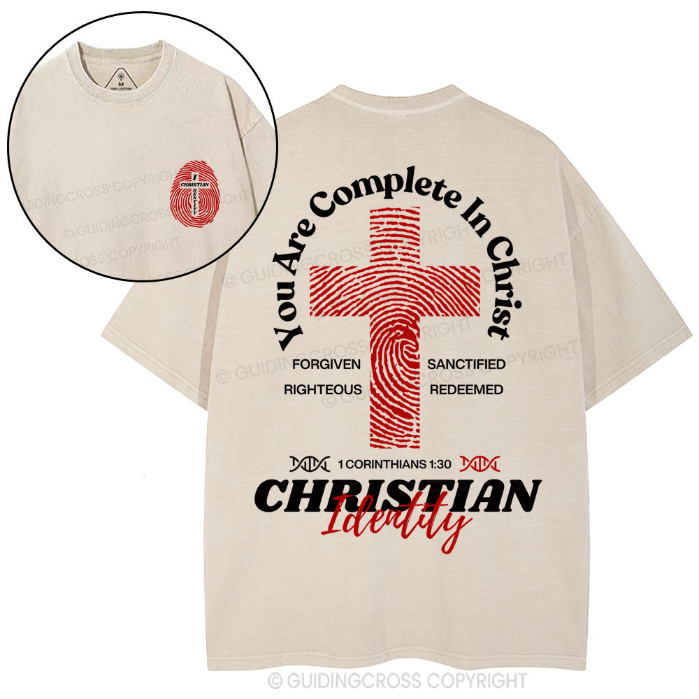 New-Sample Christian Washed T-Shirt Sale - GuidingCross