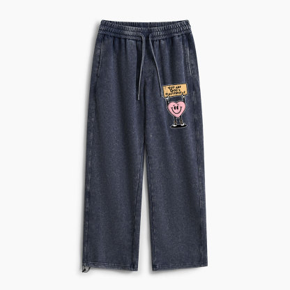 You Are God's Masterpiece Christian Washed Sweatpants