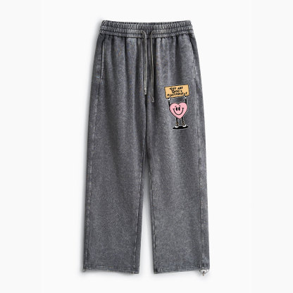 You Are God's Masterpiece Christian Washed Sweatpants
