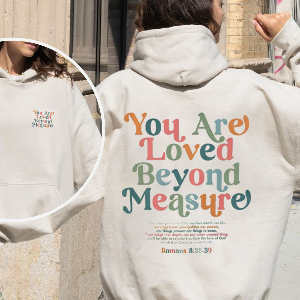 You Are Loved Beyond Measure Christian Fleece Hoodie Set