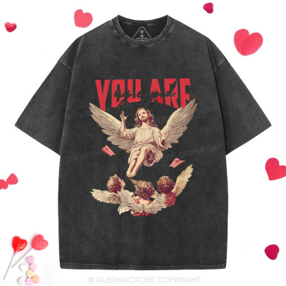 You Are My Cupid Christian Washed T-Shirt