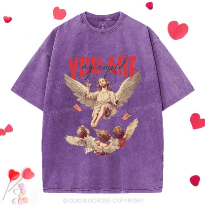 You Are My Cupid Christian Washed T-Shirt