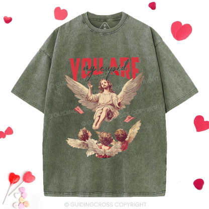 You Are My Cupid Christian Washed T-Shirt
