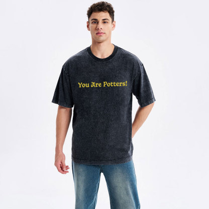 You Are Potters Christian Washed T-Shirt