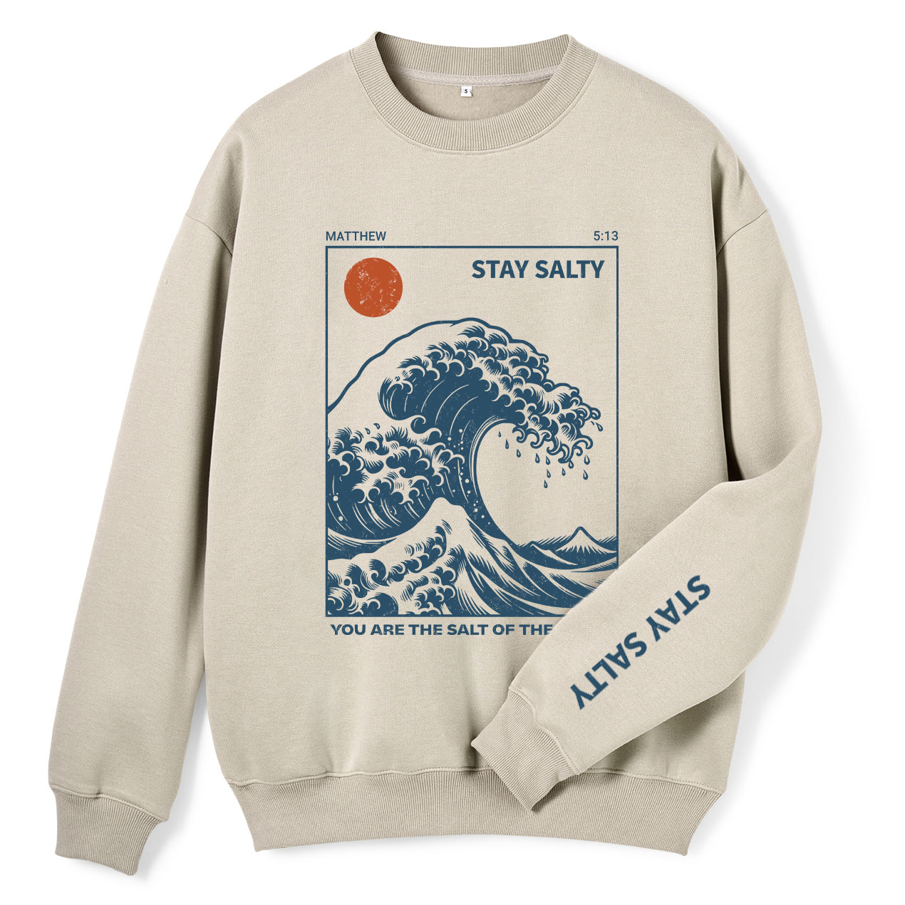 You Are The Salt Of The Earth Christian Fleece Sweatshirt