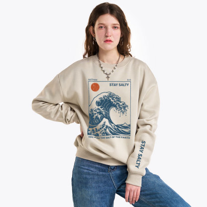 You Are The Salt Of The Earth Christian Fleece Sweatshirt