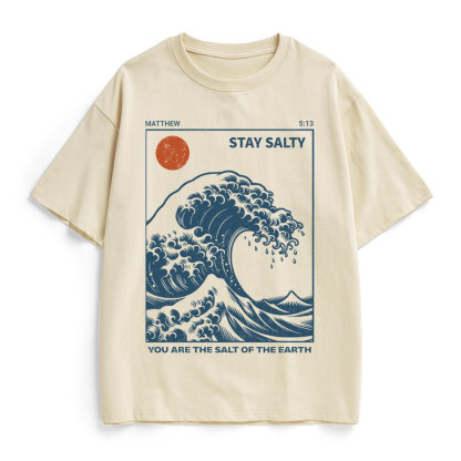 You Are The Salt Of The Earth Christian Heavy Cotton T-Shirt