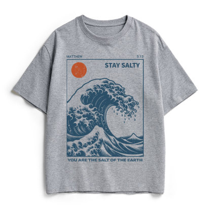 You Are The Salt Of The Earth Christian Heavy Cotton T-Shirt
