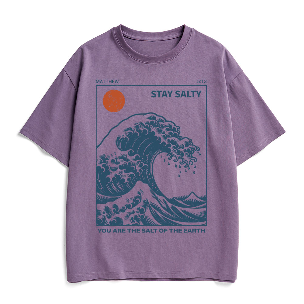 You Are The Salt Of The Earth Christian Heavy Cotton T-Shirt