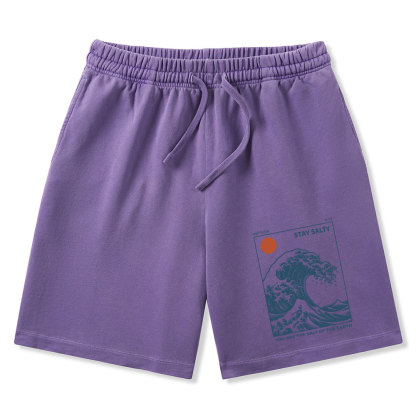 You Are The Salt Of The Earth Christian Washed Shorts