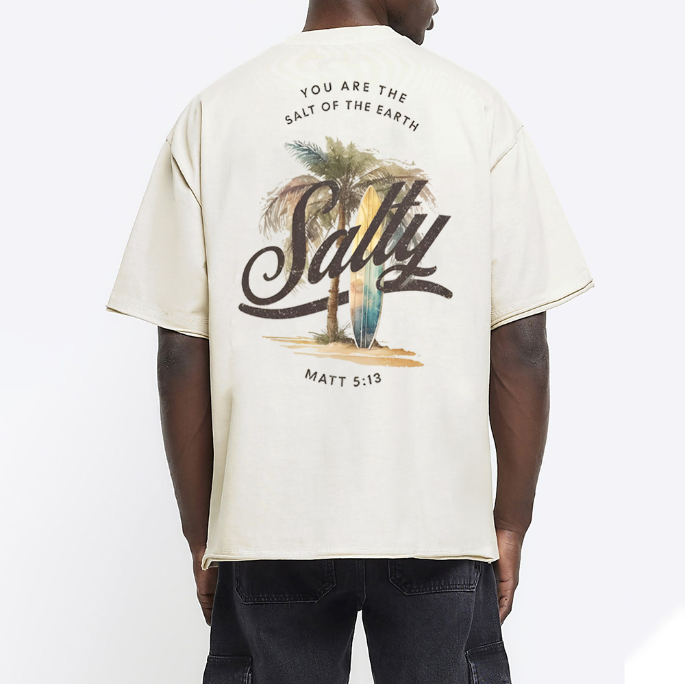 You Are The Salt Of The Earth Christian Washed T-Shirt
