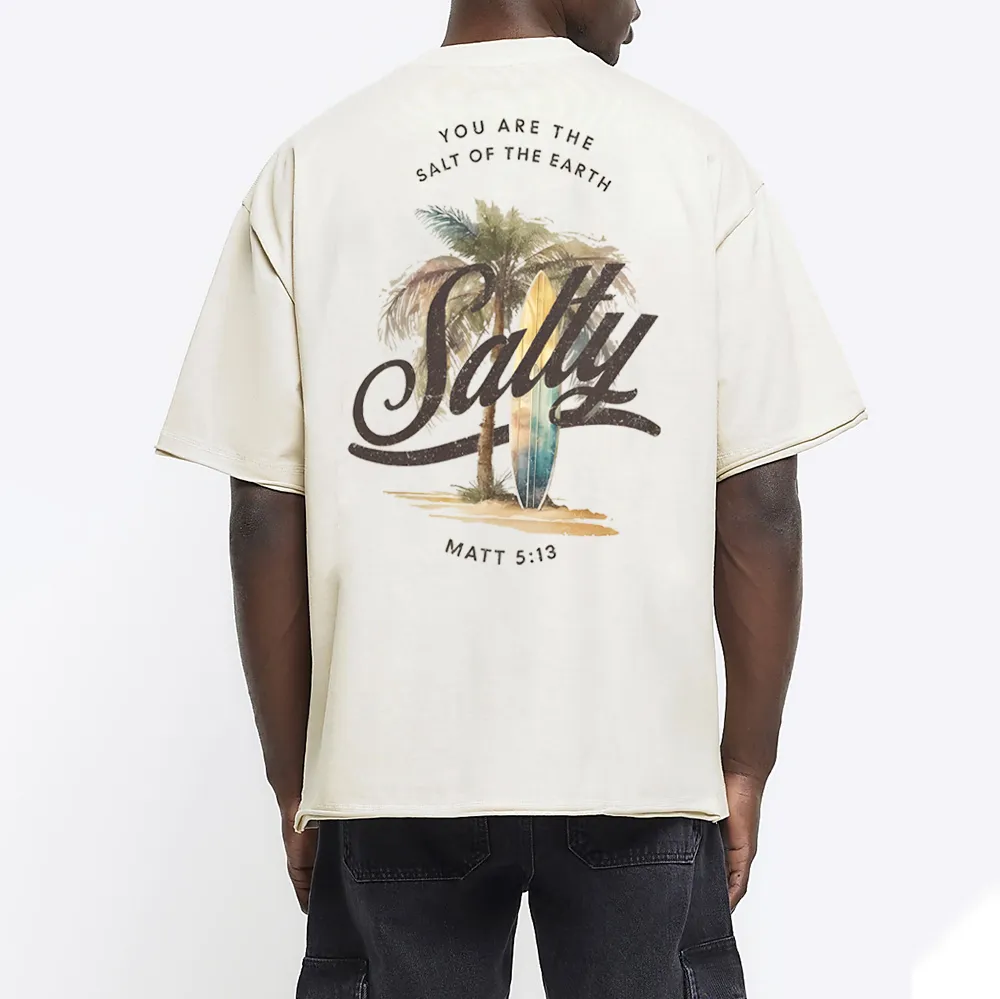You Are The Salt Of The Earth Christian Washed T-Shirt