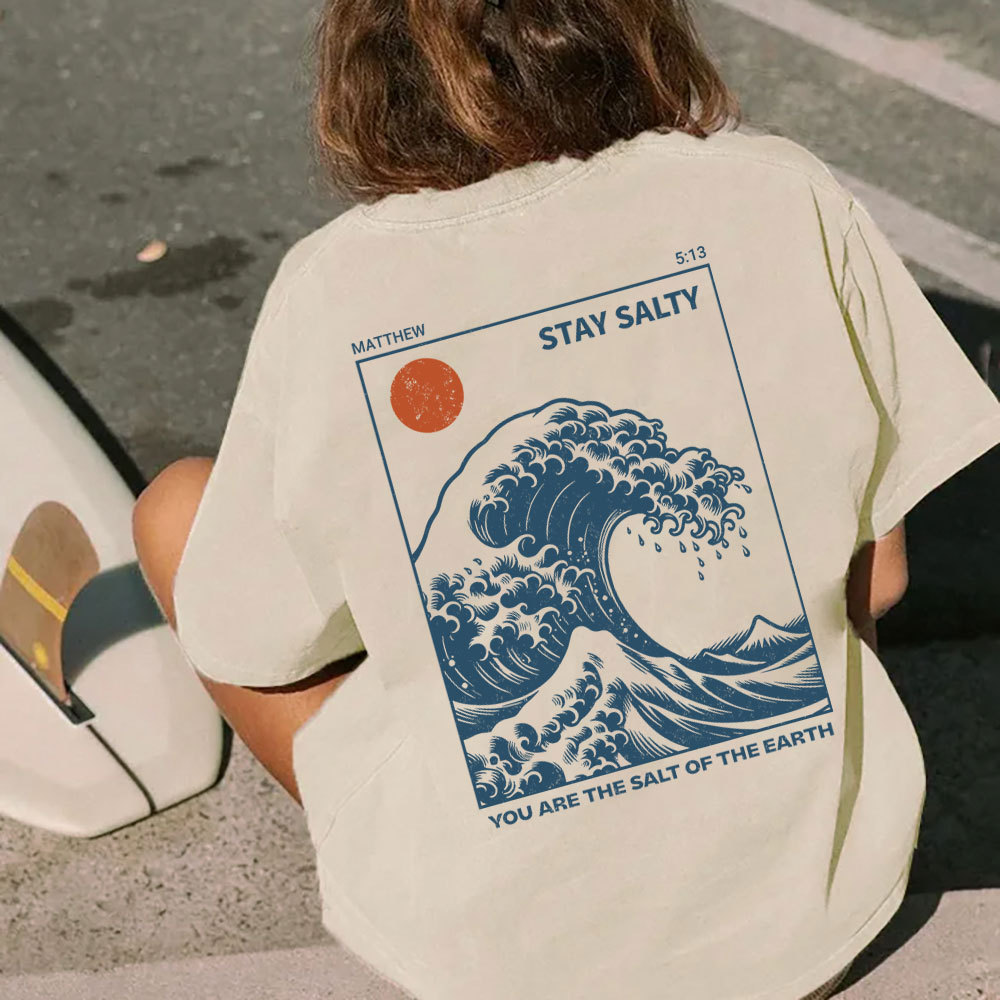 You Are The Salt Of The Earth Christian Washed T-Shirt