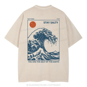 Image of You Are The Salt Of The Earth Washed T-Shirt