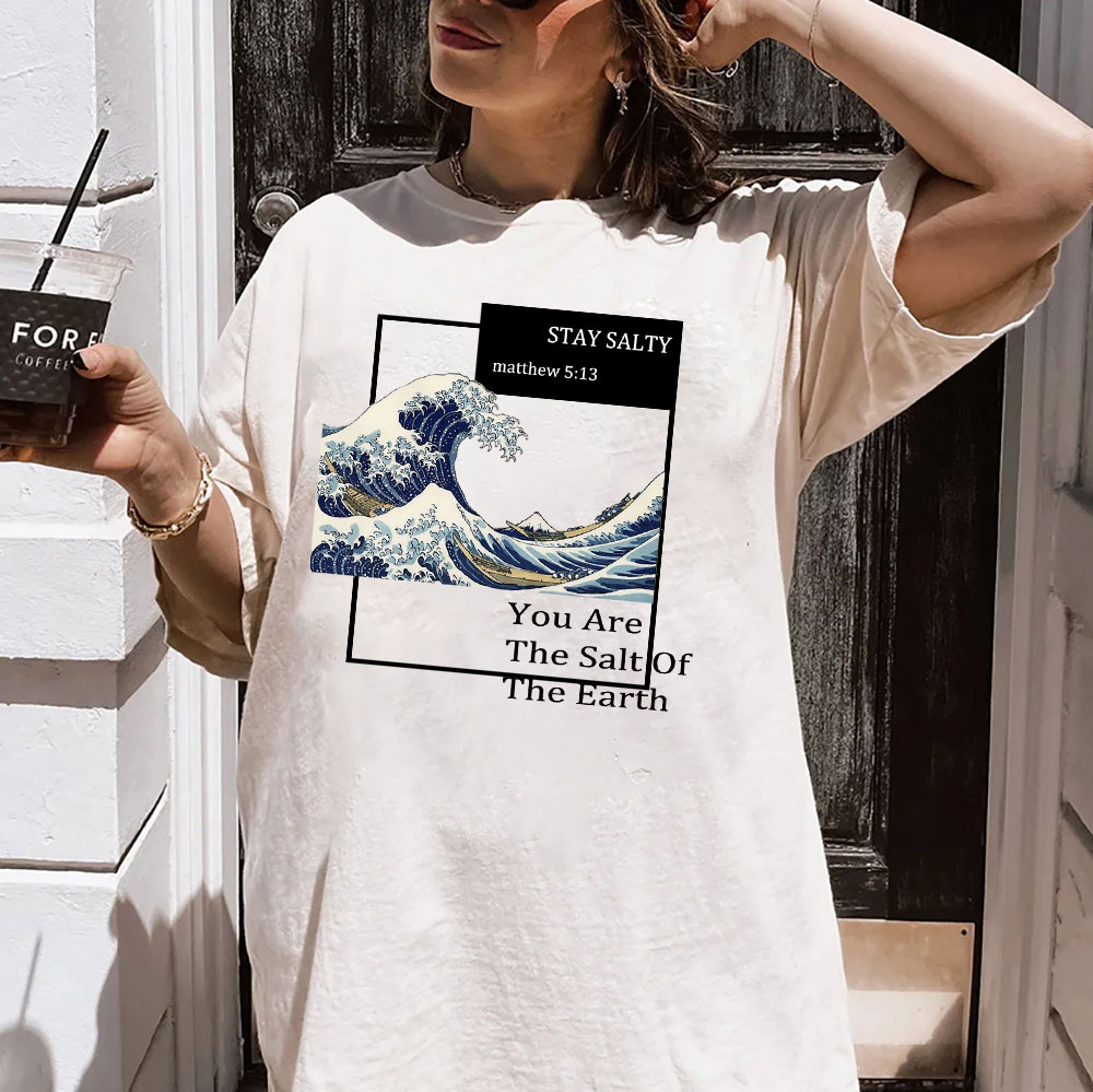 You Are The Salt Of The Earth Christian Washed T-Shirt