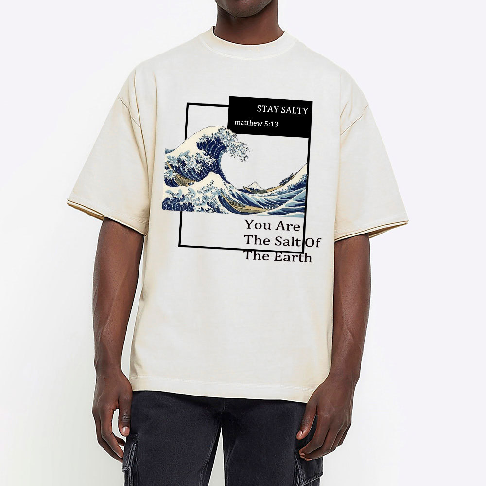 You Are The Salt Of The Earth Christian Washed T-Shirt
