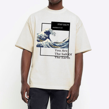 You Are The Salt Of The Earth Christian Washed T-Shirt