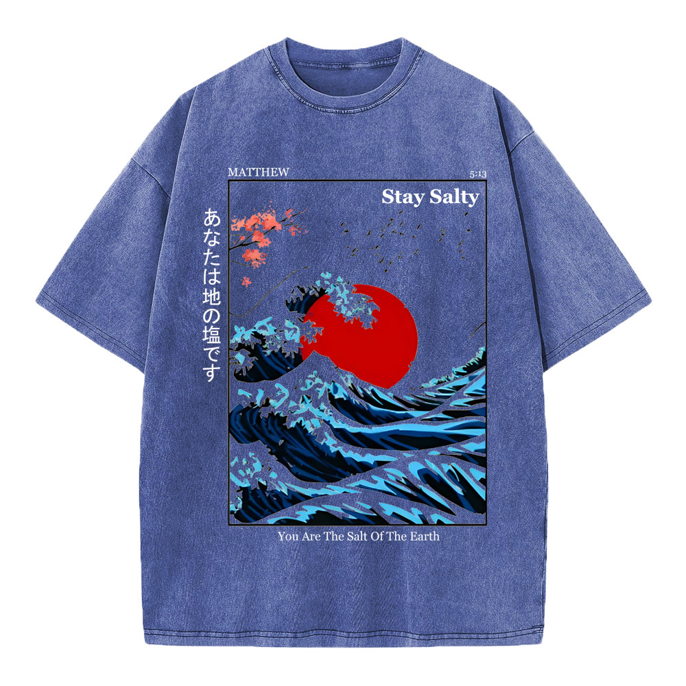 You Are The Salt Of The Earth Washed T-Shirt