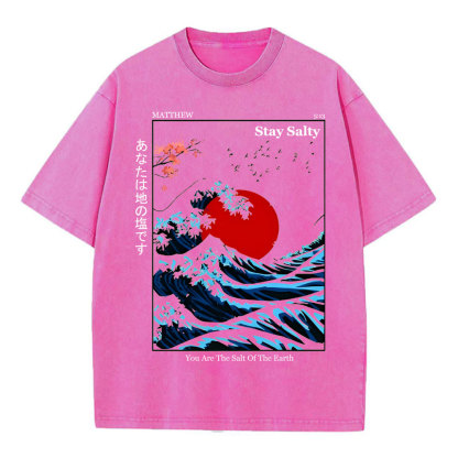 You Are The Salt Of The Earth Washed T-Shirt