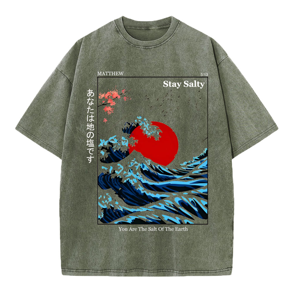 You Are The Salt Of The Earth Washed T-Shirt