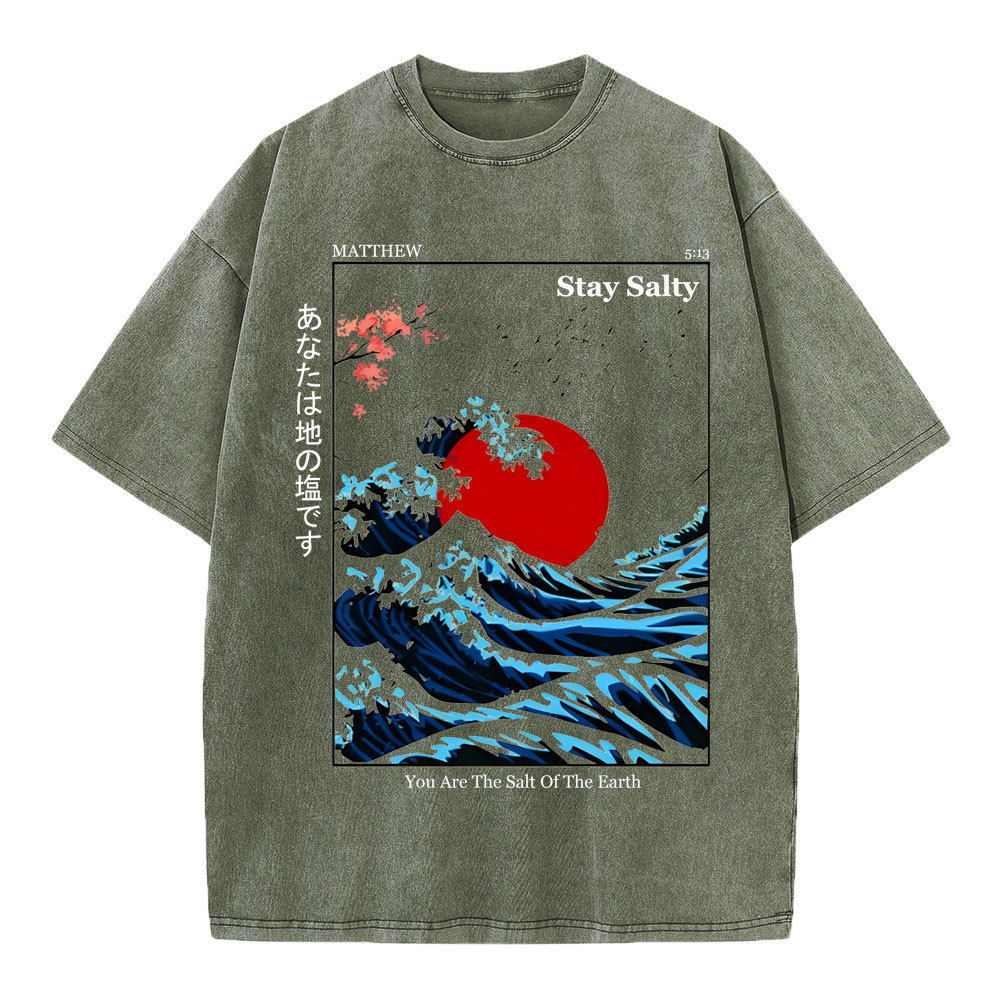 You Are The Salt Of The Earth Washed T-Shirt