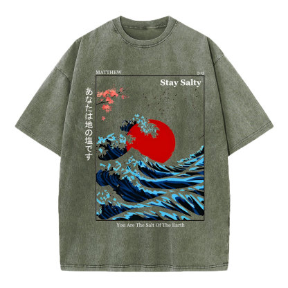 You Are The Salt Of The Earth Washed T-Shirt