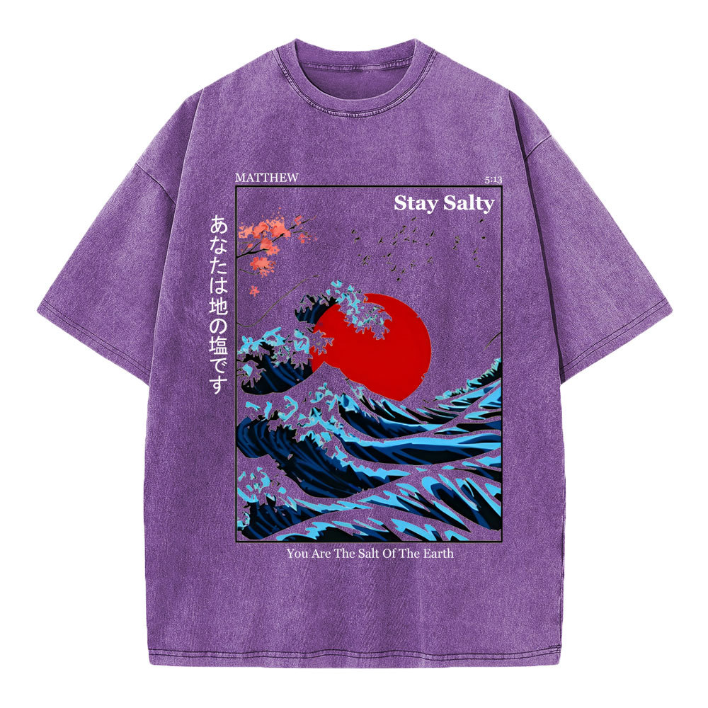 You Are The Salt Of The Earth Washed T-Shirt