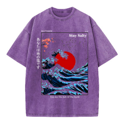 You Are The Salt Of The Earth Washed T-Shirt