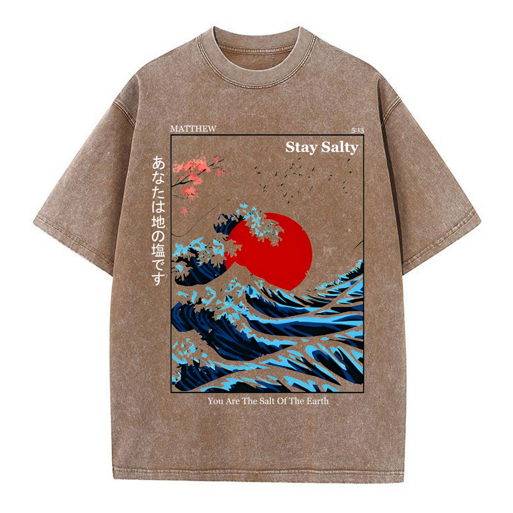 You Are The Salt Of The Earth Washed T-Shirt