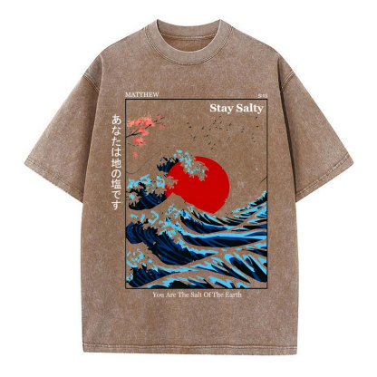 You Are The Salt Of The Earth Washed T-Shirt